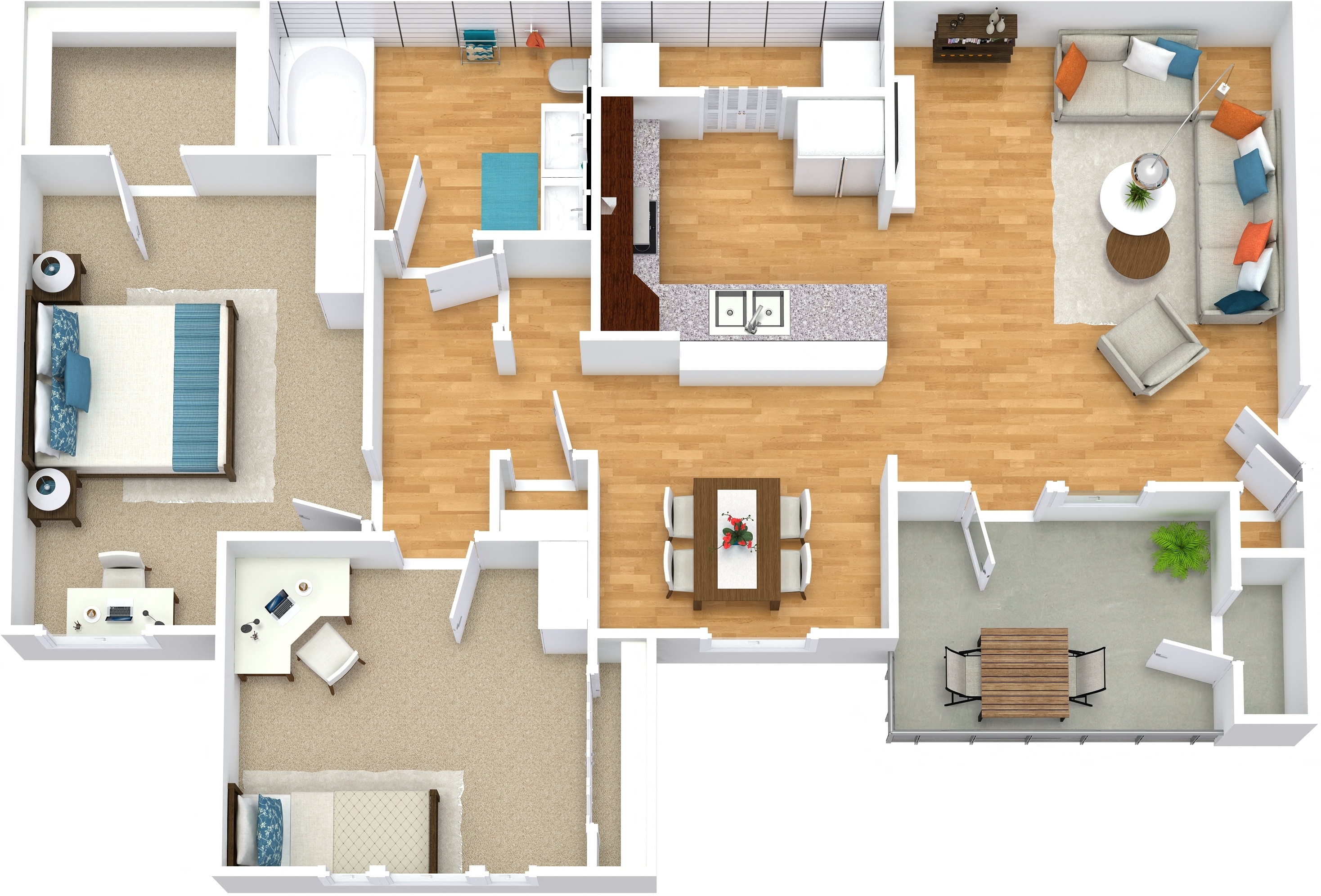 Keystone at Castle Hills Apartments, Carrollton, Texas B3